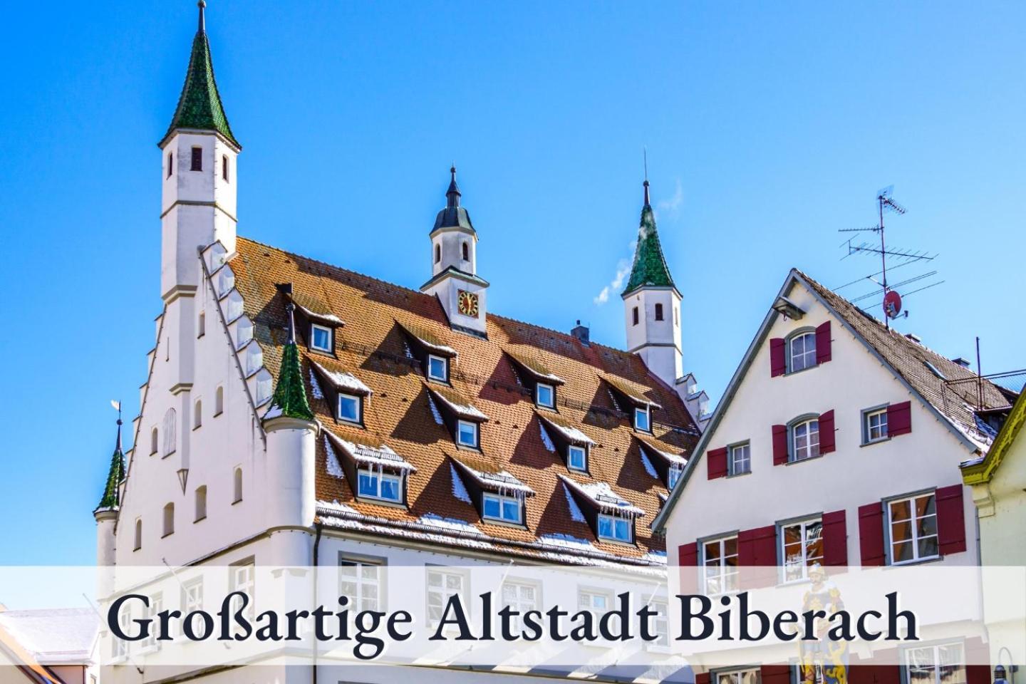 Relaxapartment 2 Massagesessel Smarttv Kueche Biberach an der Riß Εξωτερικό φωτογραφία